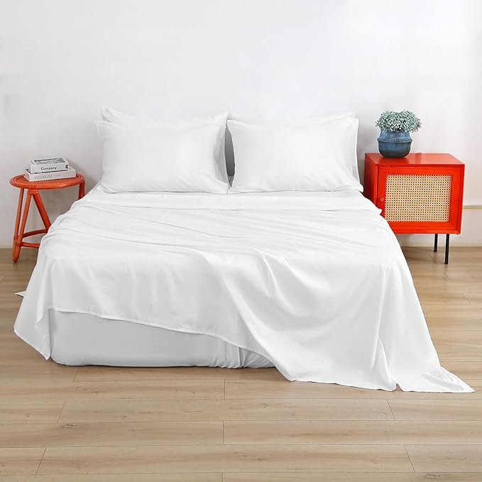 Air Mattress Sheet Set Queen Size, 6 Piece Deep Pocket Bed Sheet Set - Image 6