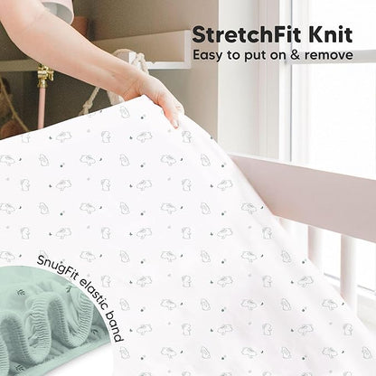 KeaBabies 2-Pack Baby Crib Sheets - Image 6