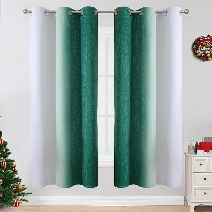 Estelar Textiler Full Room Darkening Blackout Curtains 72 Inch Length 2 Panels - Image 2