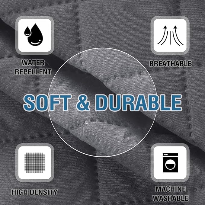 2 Pack Water Resistant Armrest Covers - Image 4