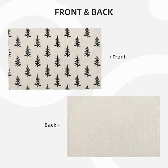 Christmas Set of 4 placemats - Image 3