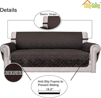 Easy-Going Reversible Loveseat Couch Cover - Image 3