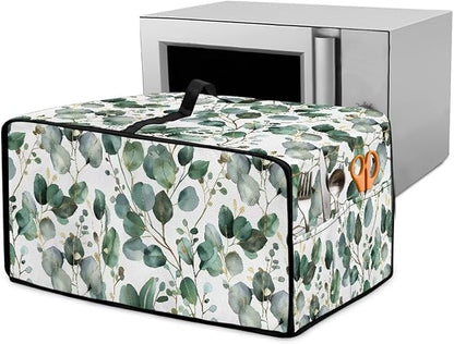 Toaster Oven Cover with Side Pockets, Dustproof Smart Microwave Convection Oven by Garucesta