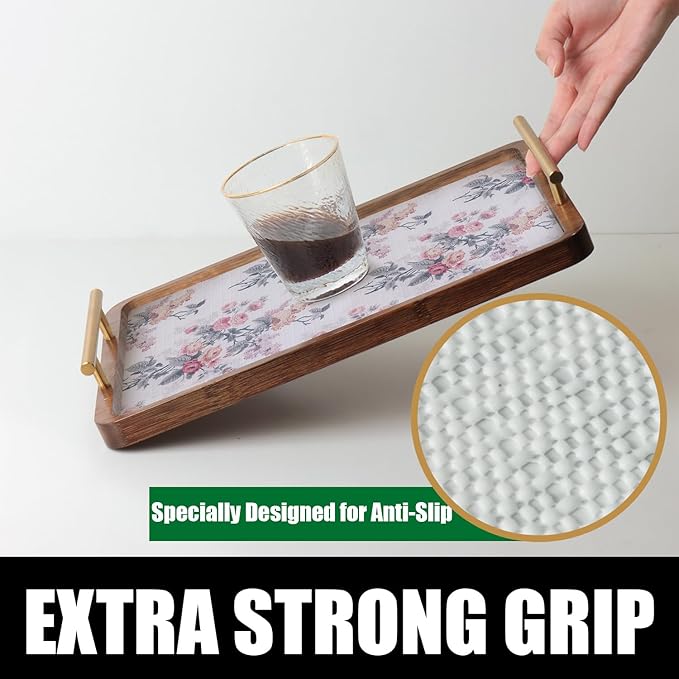 Drawer and Shelf Liner for Cabinets, 12IN x 20FT Non-Adhesive and Strong - Image 4