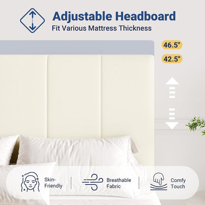 allewie full size velvet lift up hydrualic storage, side view