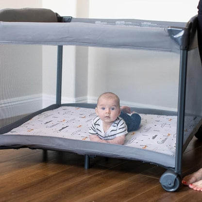 Pack n Play Sheets, BROLEX 2 Pack Mini Crib Sheets, Stretchy Portable Fitted - Image 4