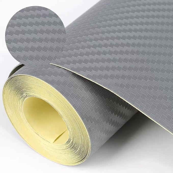 Self-Adhesive Shelf Liner Kitchen Liner, Waterproof Backed Paper Easy Peel and by ChiKiner