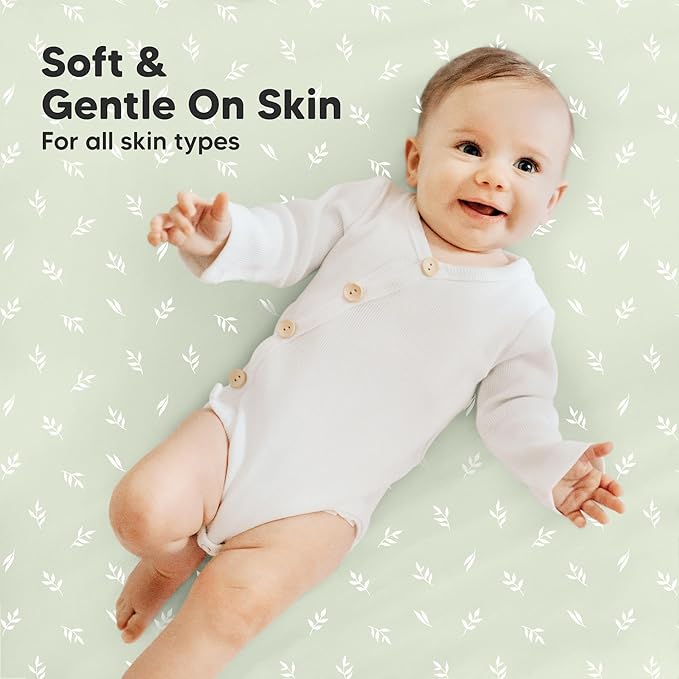 2-Pack Mini Crib Sheets Fitted - Image 4