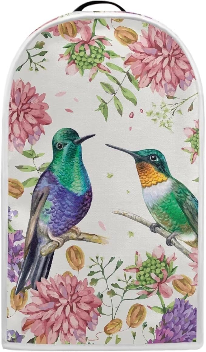 Floral Hummingbird Print Blender Covers - Image 2