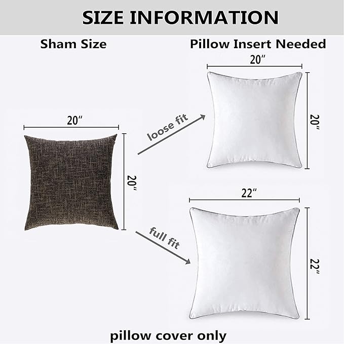 Kevin Textile Linen European Throw Pillow Sham Super Soft Star Cushion Cover - Image 6