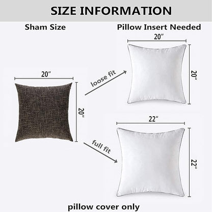Kevin Textile Linen European Throw Pillow Sham Super Soft Star Cushion Cover - Image 6
