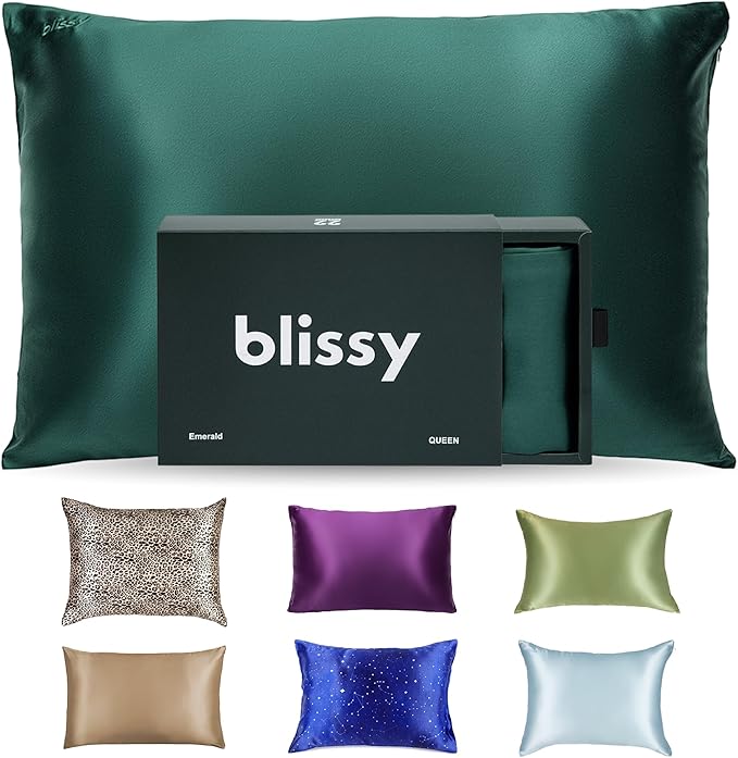 Blissy Silk Pillowcase by Blissy
