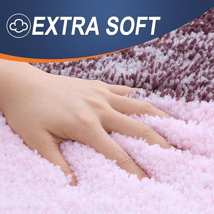 OLANLY Bathroom Rugs Mat 30x20, Extra Soft Absorbent Microfiber Bath Rugs - Image 3