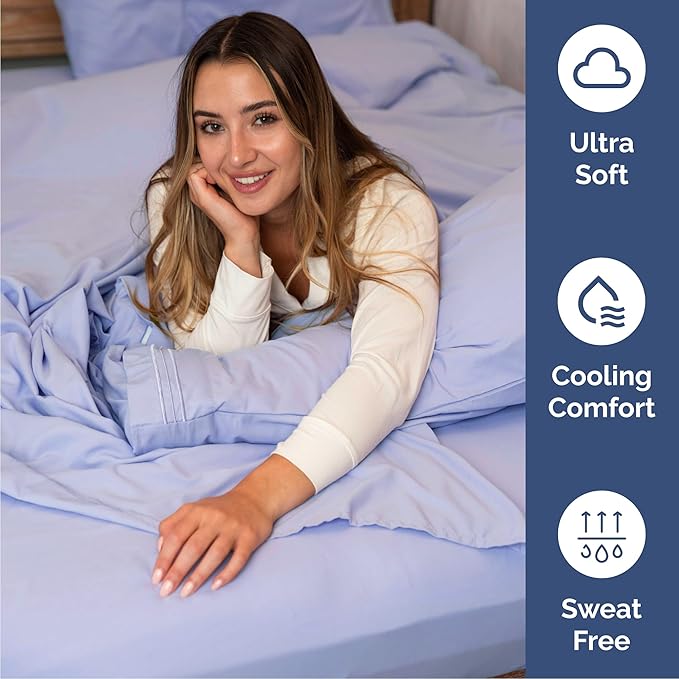 Queen Size 4 Piece Sheet Set - Image 4