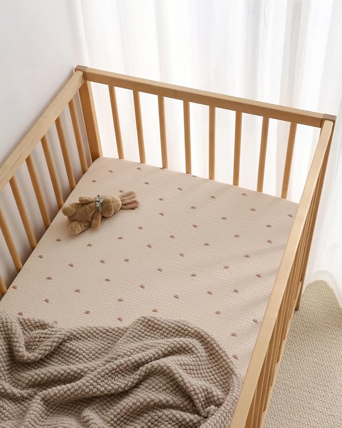 Blissful Diary Muslin Crib Sheets - Image 6