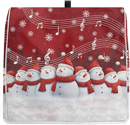 Christmas Stand Mixer Cover 6-8 Quart Kitchen Mixer Cover Snowman Food - Image 7