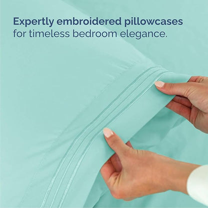 Cal King Size 4 Piece Sheet Set - Image 6