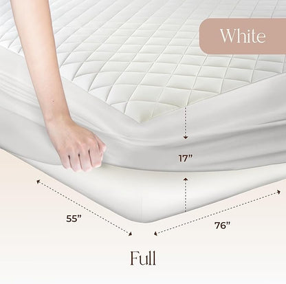 Whisper Organics Luxury Quilted Mattress Cover - Image 2