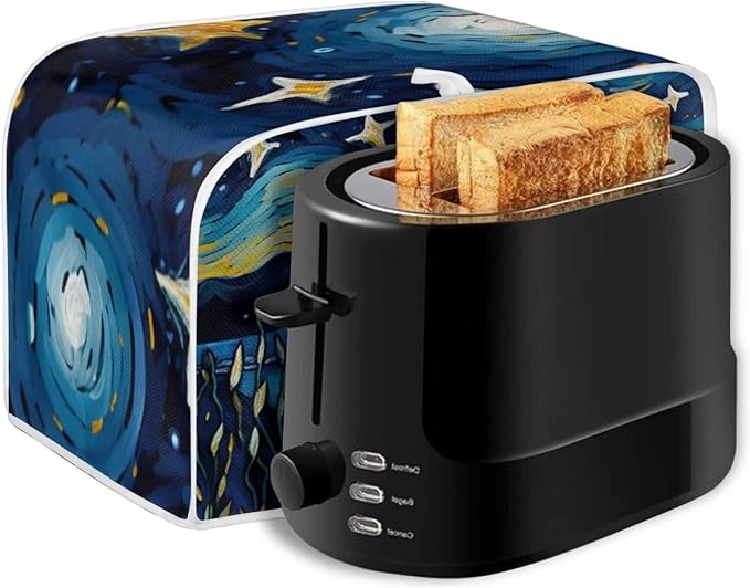 ZFRXIGN Corgi Toaster Cover, 2/4 Slice, Starry Night, Dust Cover - Image 6