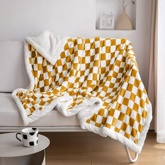 LOMAO Sherpa Throw Blanket Fleece Blanket by LOMAO