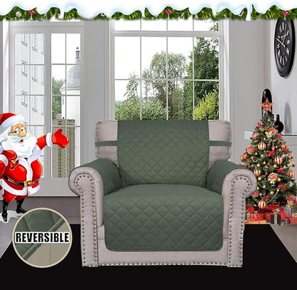 Easy-Going Chair Sofa Slipcover Reversible Sofa Cover Water Resistant Couch - Image 2