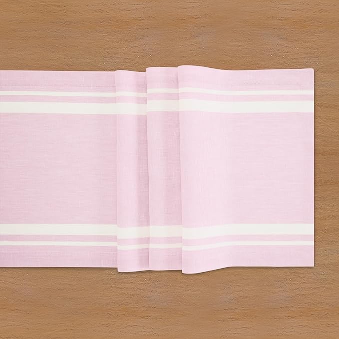 Solino Home Linen Table Runner 108 Inches Long - Image 9