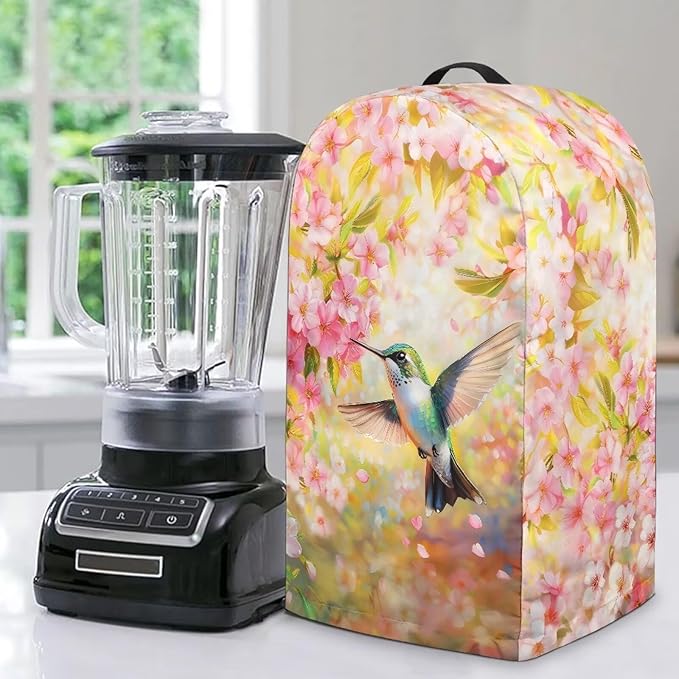 Birds Flower Blender Dust Cover Stand Mixer or Coffee Maker Appliance Covers by Annejudy