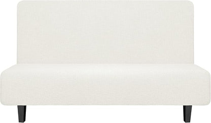 Easy-Going Stretch Futon Slipcover Armless Futon Bed Cover Furniture Protector by Easy-Going