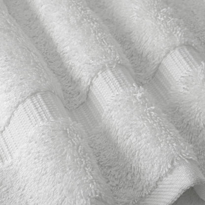 chakir turkish linens 100% cotton 8-piece towel set showing dimensions