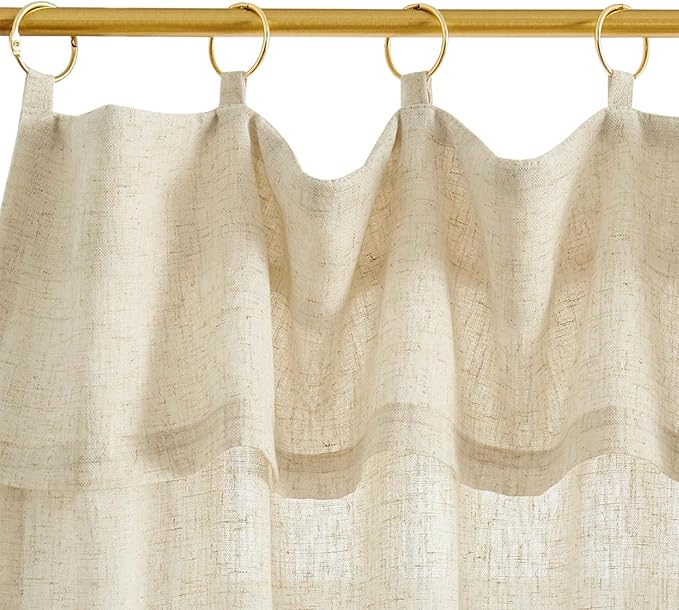 jinchan Linen Tier Curtains - Image 8