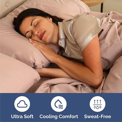 Queen Size 4 Piece Sheet Set - Image 4