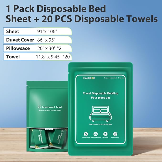 Disposable Sheet for Travel - Image 2