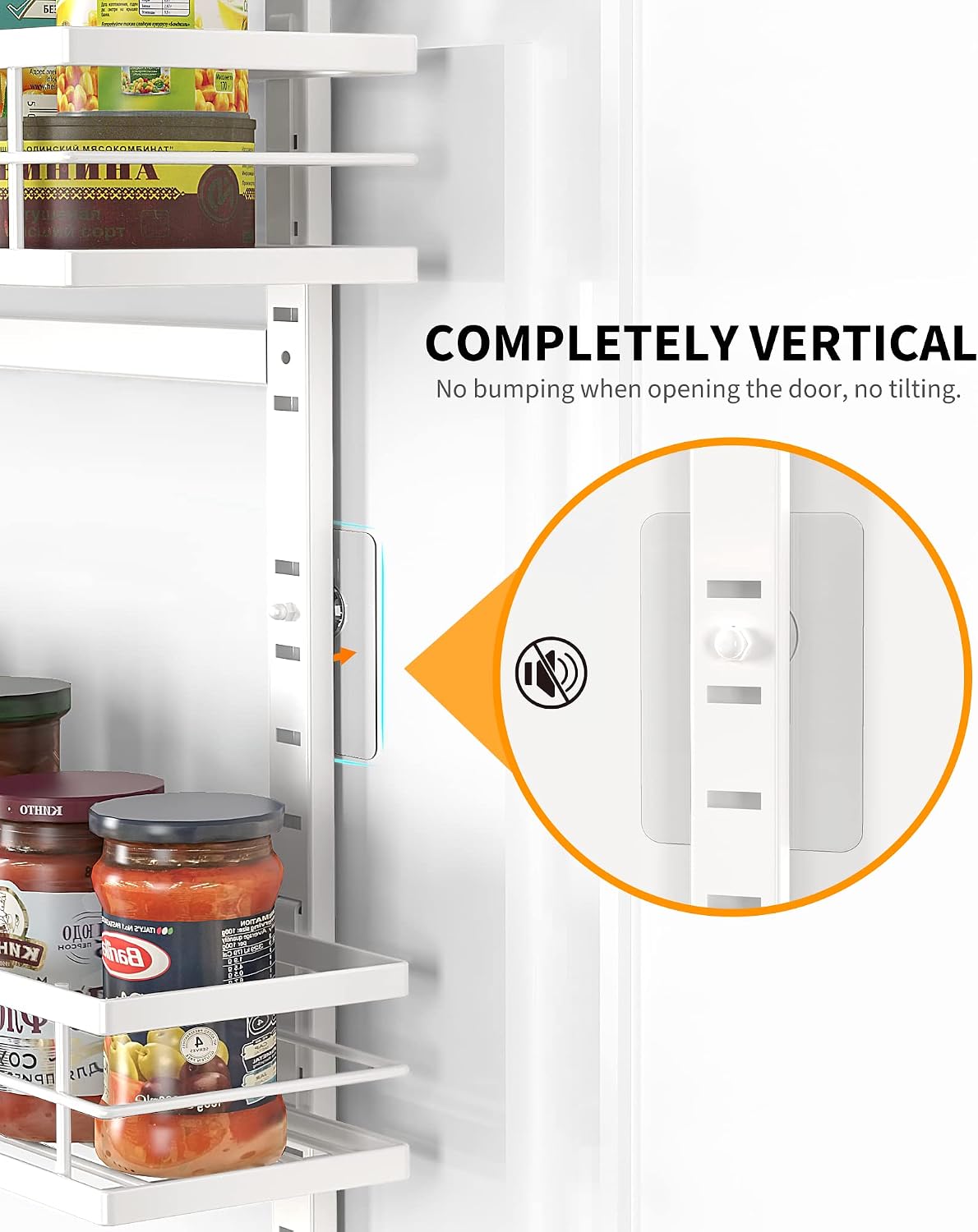 moforoco white 9-tier over the door pantry organizer, package contents