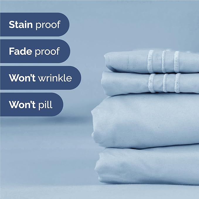 Full Size 4 Piece Sheet Set - Image 5