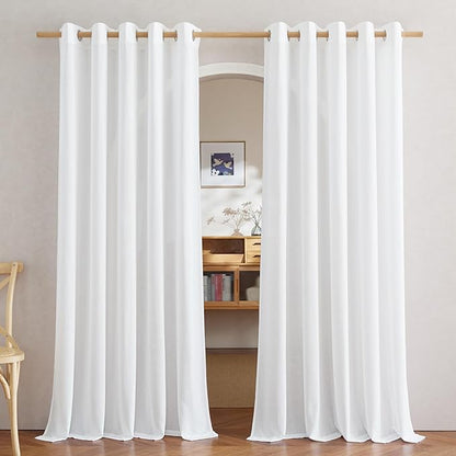 NICETOWN Linen 78 inch Curtains by NICETOWN