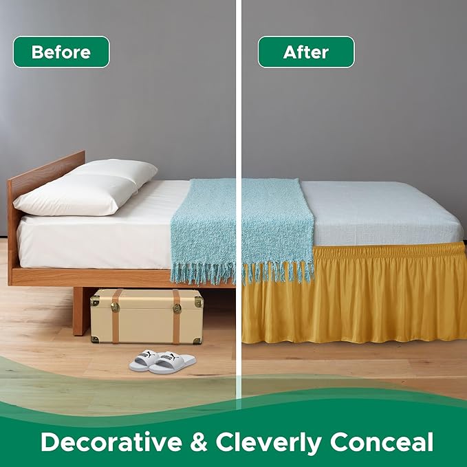 Biscaynebay Wrap Around Bed Skirts - Image 7