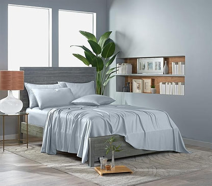 Pure Bamboo Split King Sheets, Genuine 100% Organic Viscose Derived from Bamboo - Image 3