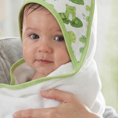 butterblu harper - 100% organic cotton hooded towels, close-up detail