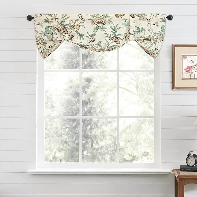 Leeva Tie-up Window Valance Curtain - Image 2