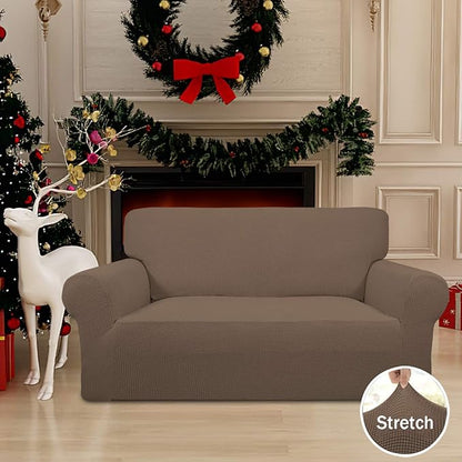 Easy-Going Stretch Loveseat Slipcover 1-Piece Sofa Cover Furniture Protector - Image 2