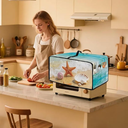 Air Fryer Toaster Oven Dust Cover Countertop Microwave Dust Cover Protector - Image 7