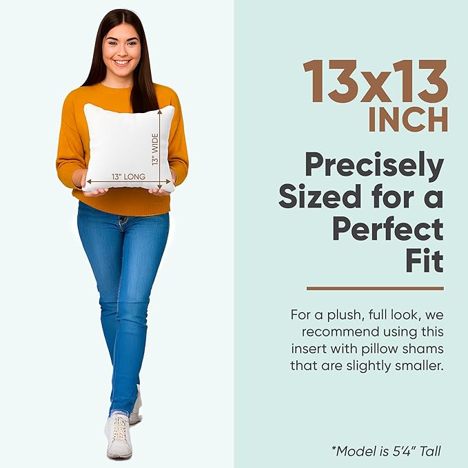 Pillowflex Synthetic Down Pillow Insert - Image 2