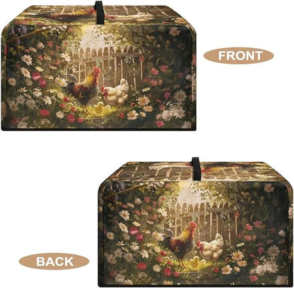 Microwave Ovens Dust Cover, Thanksgiving Rooster Tear-Resistant Heat-Resistant - Image 5