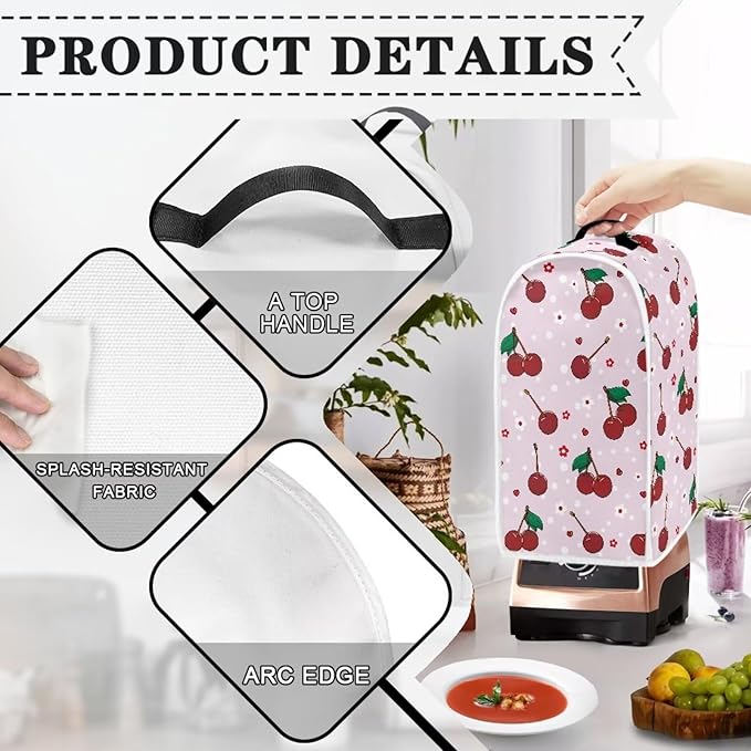Blender Covers for Kitchen, Stand Mixer or Coffee Maker Appliance Dust Covers - Image 4