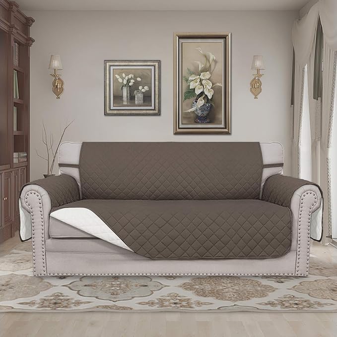 Easy-Going Sofa Slipcover Reversible Loveseat Sofa Cover Couch Cover - Image 2