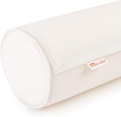 Austin Horn Classics Sunbrella Set of 2 Zippered Neck Bolster Pillow, Made - Image 2