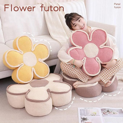 Sexysamba Flower Shaped Floor Seat Pillows Cushions 19.7" x 5.9", Cute - Image 6