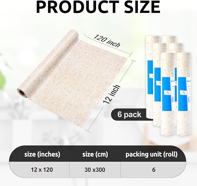 RAY STAR 12X120 Inch Shelf Liner - Image 5