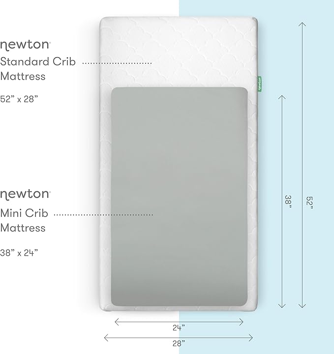 Newton Baby Fitted Mini Crib Sheets | Organic Muslin Cotton, Breathable & Soft - Image 2