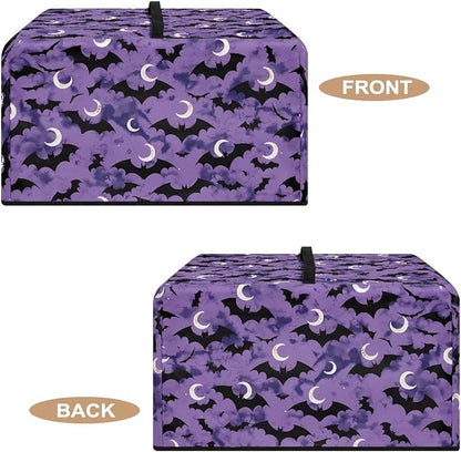 Microwave Oven Cover, Halloween Bat Heat-Resistant Waterproof Toaster Oven Dust - Image 5